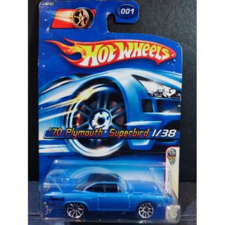 รถเหล็ก Hot Wheels Plymouth Superbird ปี 1970 แพ็คอินเตอร์