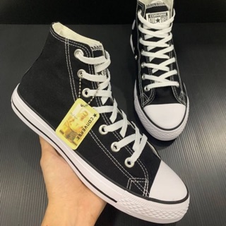 converse all star หุ้มข้อ สีดำ ส่งฟรี