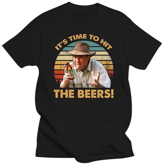 ขายดี!ใหม่ เสื้อยืดลําลอง แขนสั้น พิมพ์ลาย ItS Time To Hit The Beers สไตล์วินเทจ สําหรับผู้ชาย ผู้หญิง (1)S-5XL