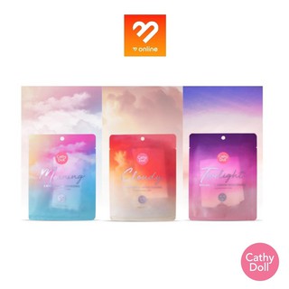 ใหม่ล่าสุด!! Cathy Doll Invisible Mask Sheet แผ่นมาส์กล่องหน แผ่นบางพิเศษ  25 กรัม มี 3 สูตร