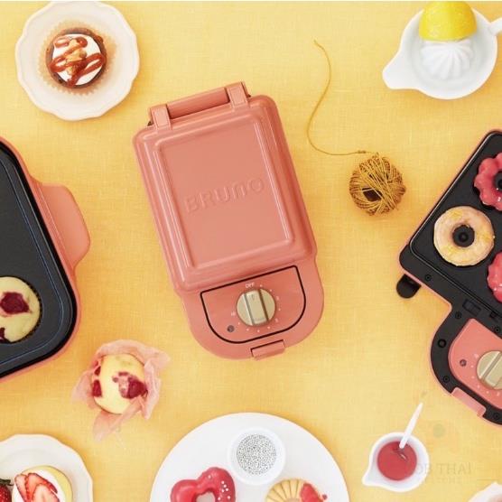 ◑☋BRUNO Hot Sand Maker รับประกัน 1 ปี เครื่องทำแซนวิช Sandwich Maker Bruno เครื่องทำ วาฟเฟิ้ล ทาร์ต 