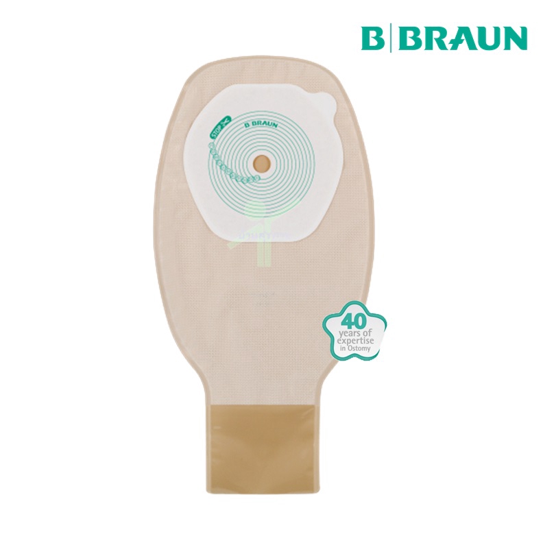 [รับเงินคืนสูงสุด 525 บาท] (กล่อง 30 ชิ้น) B Braun Proxima  ถุงถ่ายหน้าท้องติดแป้น เป็นชิ้นเดียว