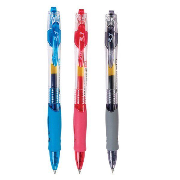 WJ.(2 ด้าม) ปากกาเจล M&amp;G GP1008 0.5 มม.