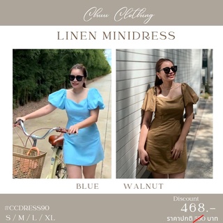 LINEN MINIDRESS [พร้อมส่ง] 💥ลด 30%💥