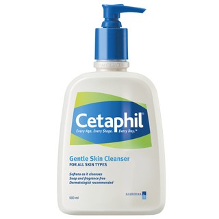 Cetaphil Gentle Skin Cleanser **ถูกที่สุด** 500 ML * 1ขวด