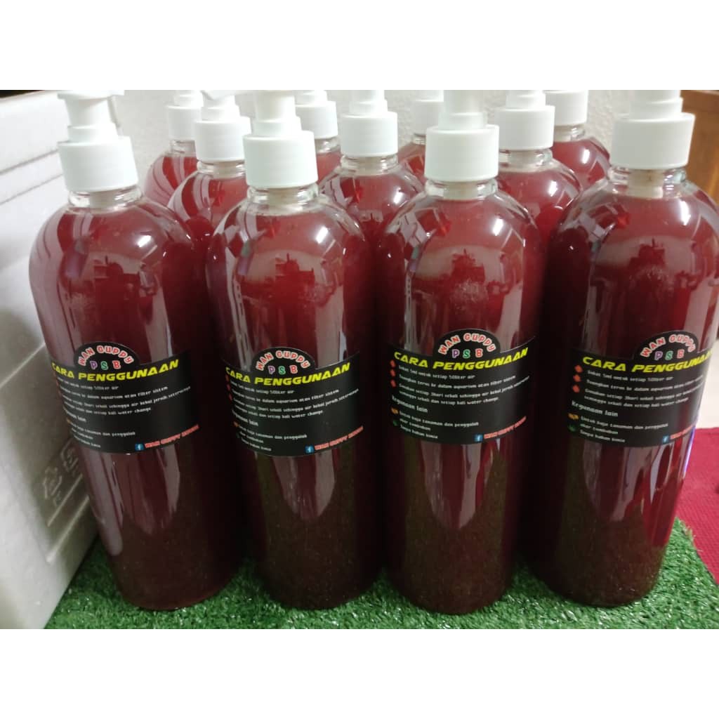 PSB [แบคทีเรียสังเคราะห์ภาพ][แบคทีเรียที่ดี][pb รักษาคุณภาพน้ําในตู้ปลา][PSB สามารถใช้สําหรับน้ําใส]