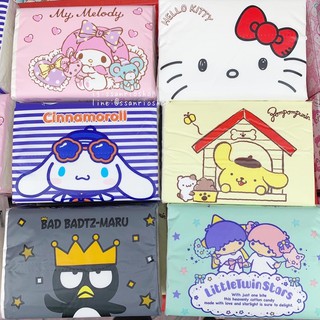 กระดาษทิชชู่สำหรับเช็ดหน้า sanrio แท้ **ได้ 6 ห่อ**