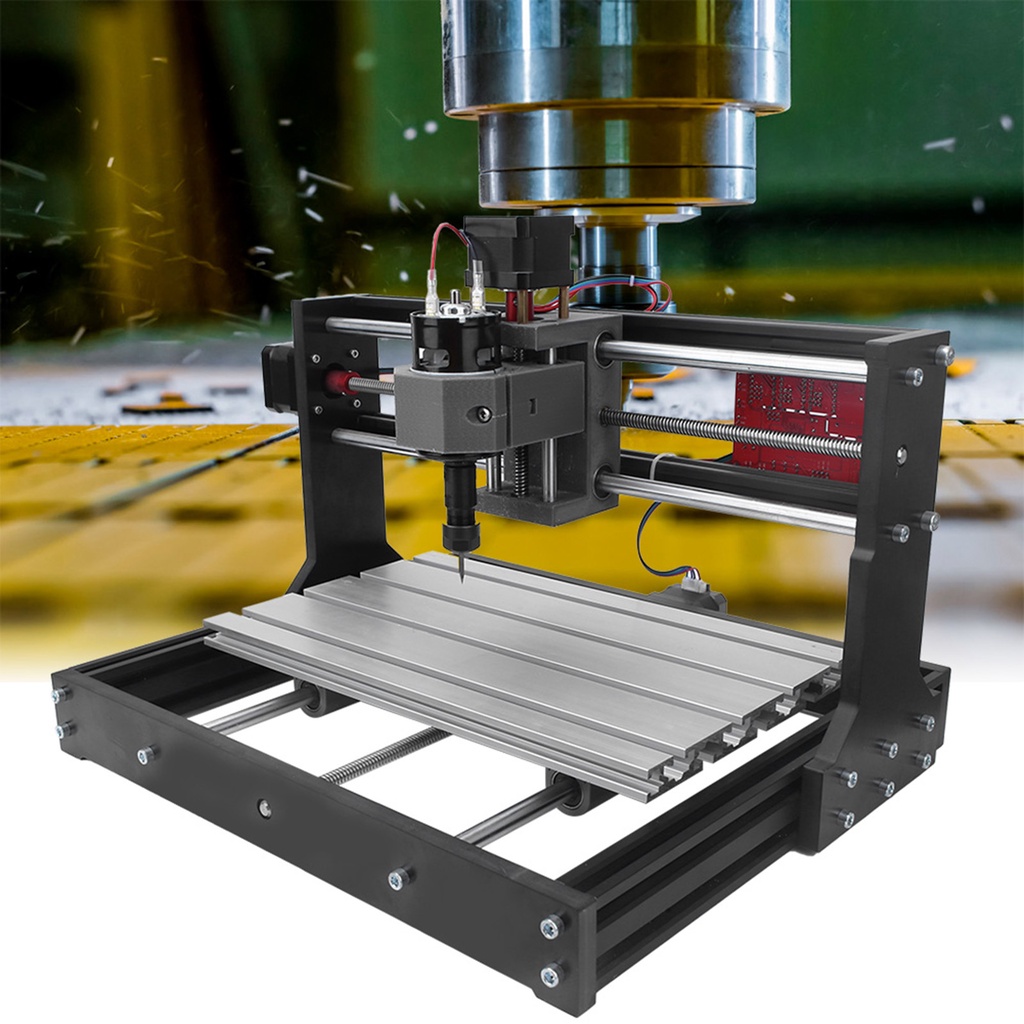 [ลดล้างสต๊อก]CNC Engraving Machine Cnc 3018 Pro/เครื่องแกะสลัก Diy ชุดเราน์เตอร์พลาสติกไม้อะคริลิค 110-240V
