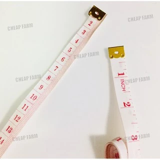 【ถูกมาก】Cheap.farm【E3】 สายวัดรอบเอว ขนาด วัดตัว ที่วัดเอว มาตราฐาน ตลับเมตร ยาว 150 CM.