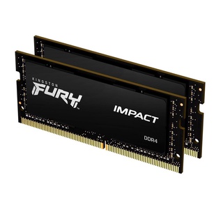 KINGSTON 16GB 2666MHz DDR4 CL15 SODIMM (Kit of 2) FURY Impact  Model : KF426S15IBK2/16