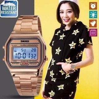 Skmei Watch 🌟 สายเลส สินค้าแท้กันน้ำ 100%  Code:W12D220264