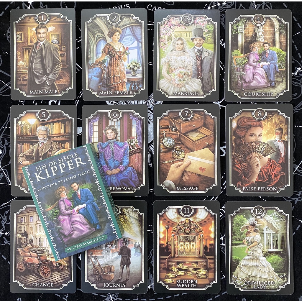 Kipper Fortune Telling Deck Kipper Fortune Telling Deck การ์ดเกมกระดานภาษาอังกฤษ