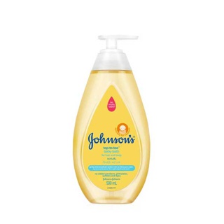 [โค้ดลด20% LS3MNTYM] จอห์นสัน เบบี้ ครีมอาบน้ำและสระผมเด็ก ท็อปทูโท เบบี้ บาธ 500 มล. Johnson