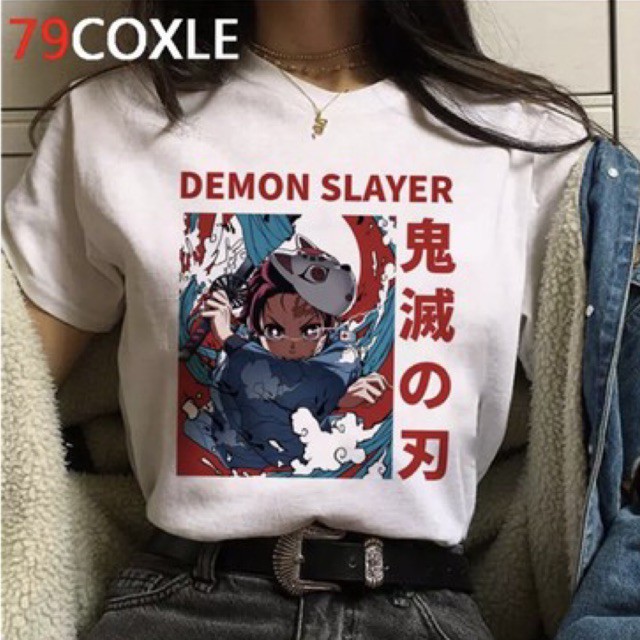 เสื้อยืด demon slayer