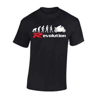 เสื้อยืดลําลอง แฟชั่นสําหรับผู้ชาย แขนสั้น คอกลม พิมพ์ลาย Evolution r1 r6 คุณภาพสูง สวมใส่สบาย