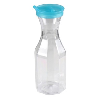 💥โปรสุดพิเศษ!!!💥 ขวดน้ำเหลี่ยม MS CARAFE 1 ลิตร สีฟ้า ภาชนะใส่น้ำและน้ำแข็ง CARAFE MS OCTAGON 1L BLUE