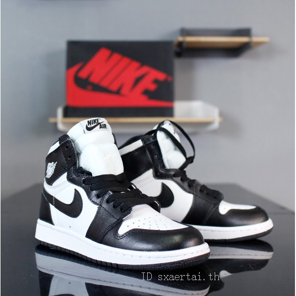 New ของแท Nike Air Jordan 1 Retro High Og Black White ไนก Shopee Thailand