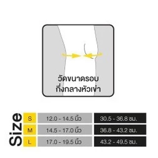 🚚พร้อมส่ง🚚 Futuro Stabilizing Knee Size S M L (อุปกรณ์พยุงเข่า ฟูทูโร่ ) มีแกน