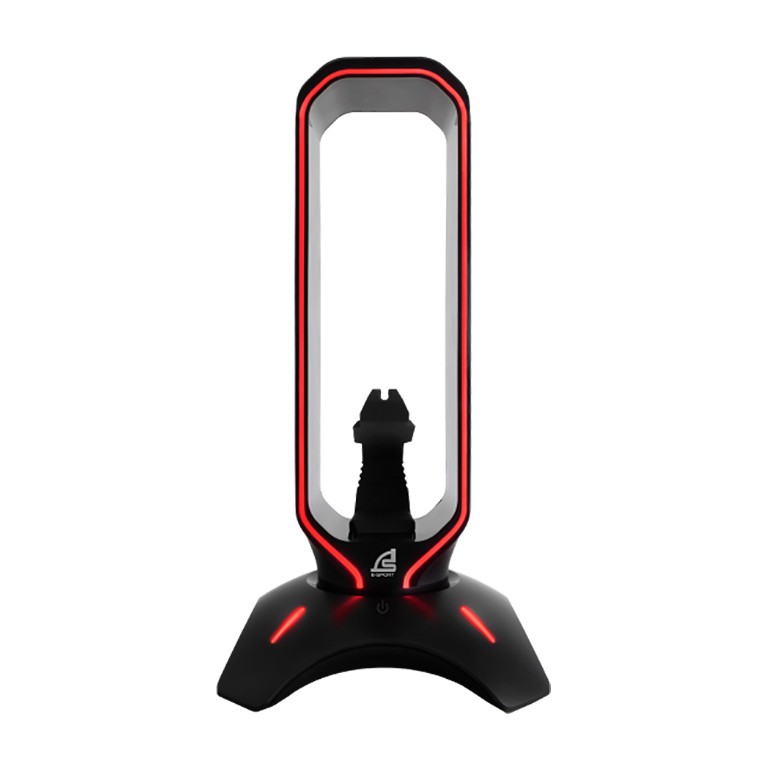 MOUSE BUNGEE (ที่แขวนเมาส์) SIGNO BG-703 INVAGUS - GAMING MOUSE BUNGEE WITH HEADPHONE STAND