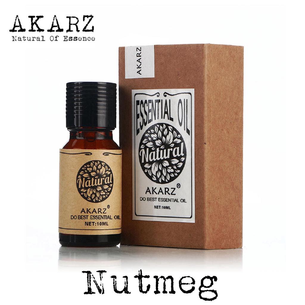 Nutmeg Essential Oil AKARZ กระวาน น้ำมันหอมระเหย นักบุญ การดูแลผิว การดูแลร่างกาย นวดฮ่องกง