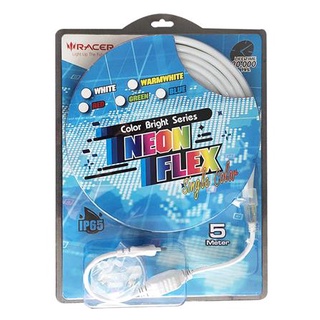 ชุดไฟเส้นแต่งห้อง ไฟเส้น LED RACER NEON FLEX 35 วัตต์ 5 ม. สีแดง LED STRIP พร้อมส่ง NEW 100 %