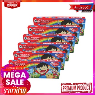 ตราม้า สีน้ำ 12 สี กล่องแดง x 6 กล่องHorse Tempera Water 12 Color x 6 set