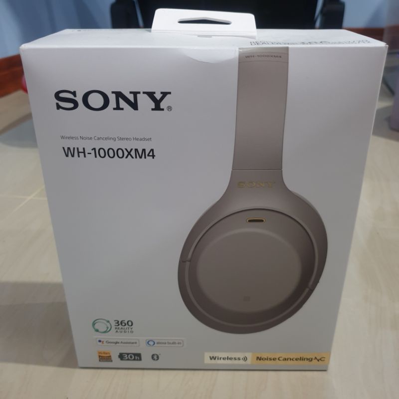 Sony WH-1000XM4 หูฟัง Noise Cancelling มือสอง สภาพดีเว่อร์ อุปกรณ์ทุกชิ้นอยู่ครบ ใช้งานน้อยมาก