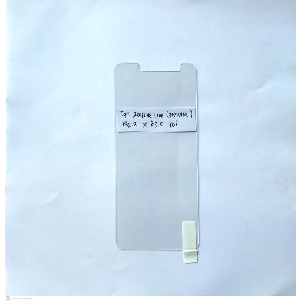 กระจกนิรภัยคริสตัล Zenfone Live ZB501KL การ์ดหน้าจอป้องกันรอยขีดข่วน