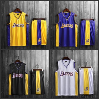 เสื้อบาสเก็ตบอล NBA Los Angeles Lakers สำหรับผู้ใหญ่