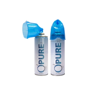  ถูกสุดๆ ซื้อเล้ยย  O2 PURE OXYGEN ออกซิเจนกระป๋อง ออกซิเจนเข้มข้น 99.5% ขนาด 8 ลิตร / Bcosmo the Pharmacy