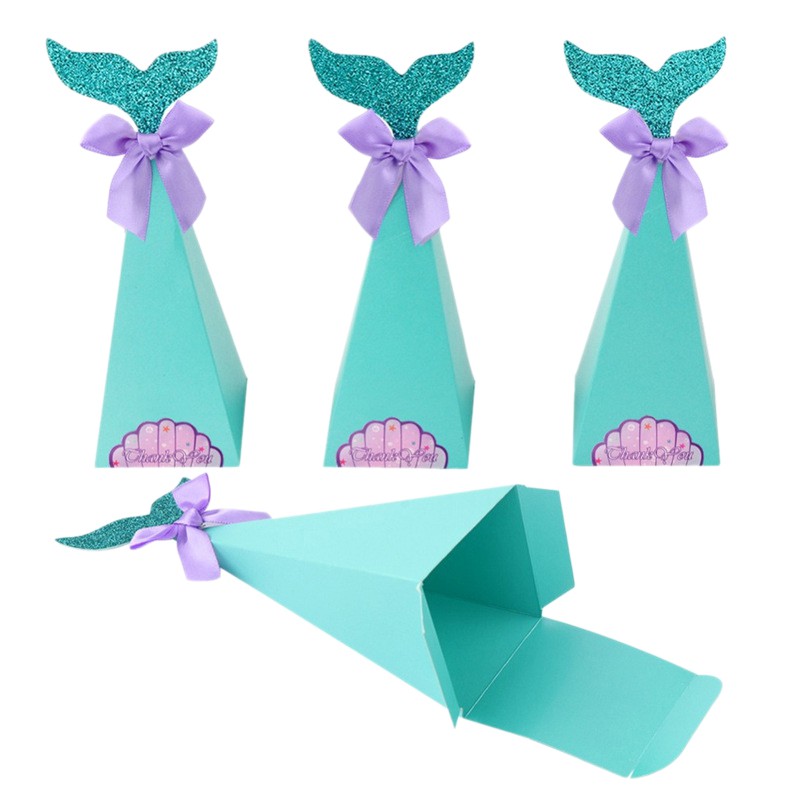 20pcs Favor Birthday Party Decorations Diy Paper Box Baby Shower