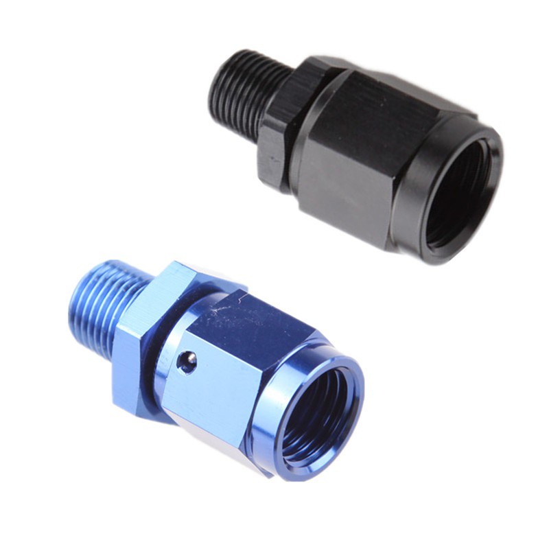 อะแดปเตอร์อลูมิเนียมฟิตติ้งเชื้อเพลิง An3 An4 An6 An8 An10 An12 Female To 1/8 1/4 3/8 1/2 3/4 นิ้ว N