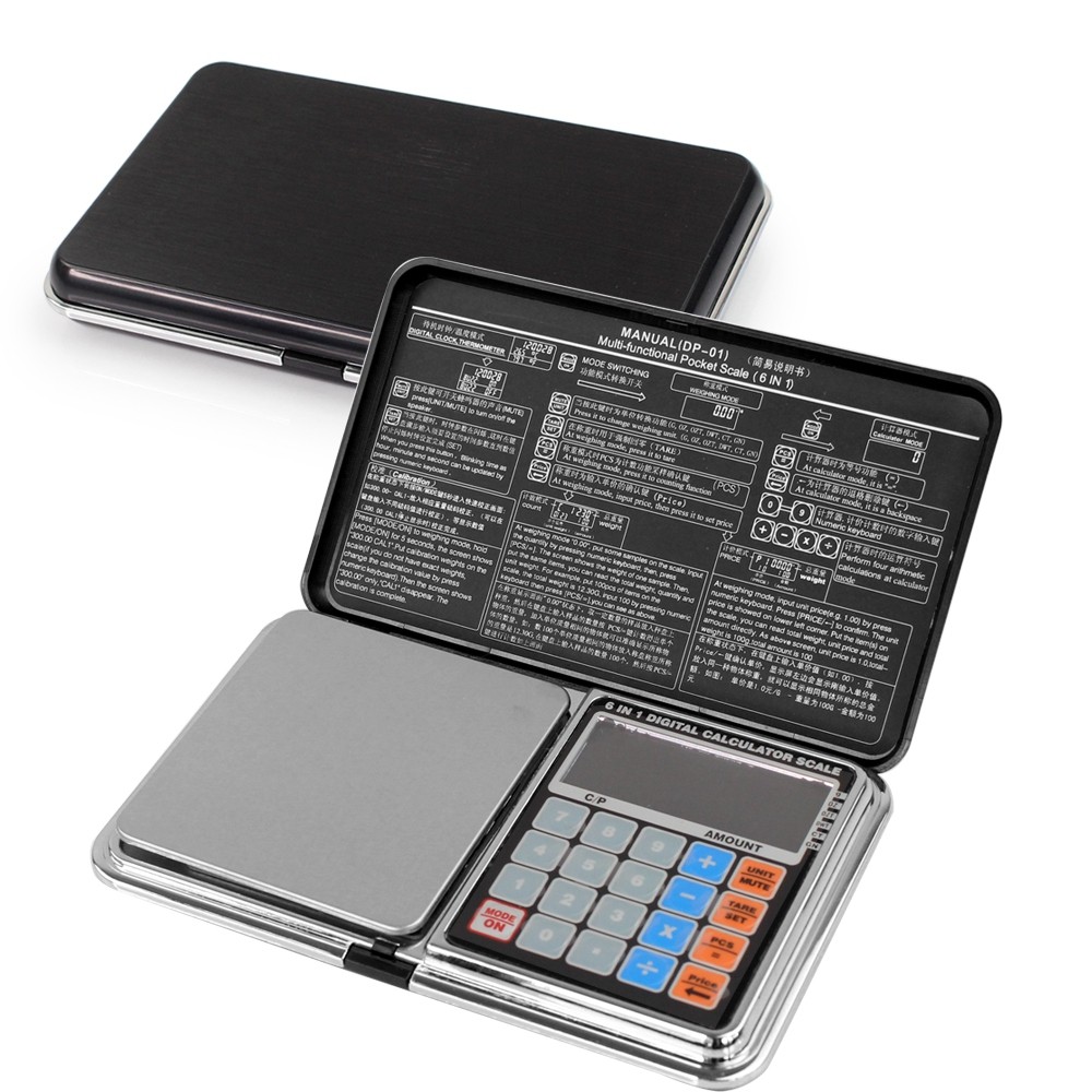Telecorsa Portable เครื่องชั่งดิจิตอล 200g 0.01 รุ่น Portable-pocket-mini-ming-diamond-scale-OP-01-professional