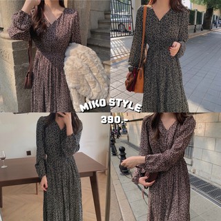 พร้อมส่งจากไทย MIKO STYLE - MADAM DRESS