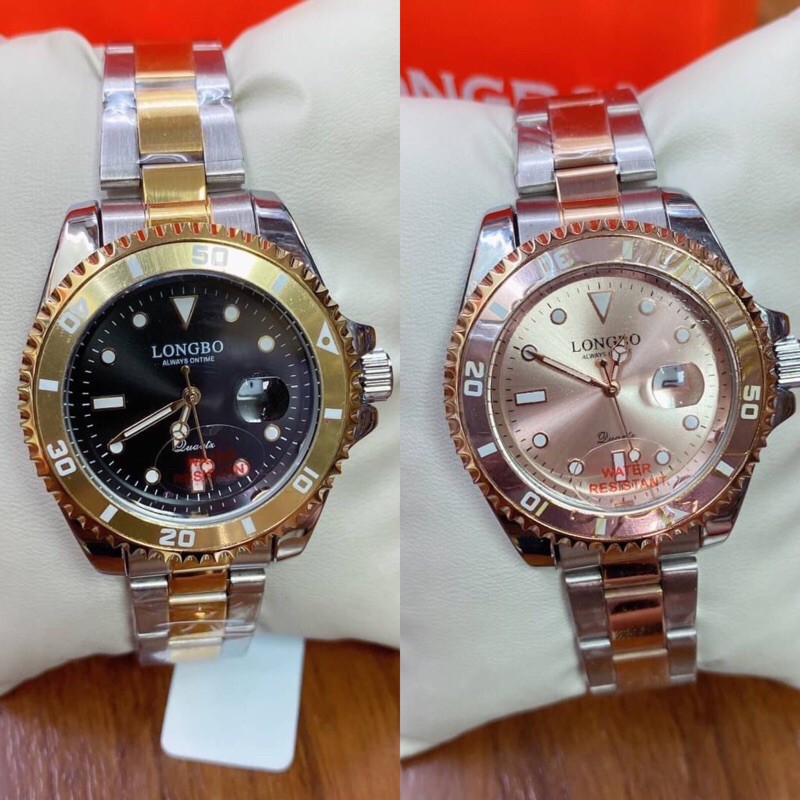 นาฬิกา Longbo watch สีใหม่ แท้ กันน้ำ100%