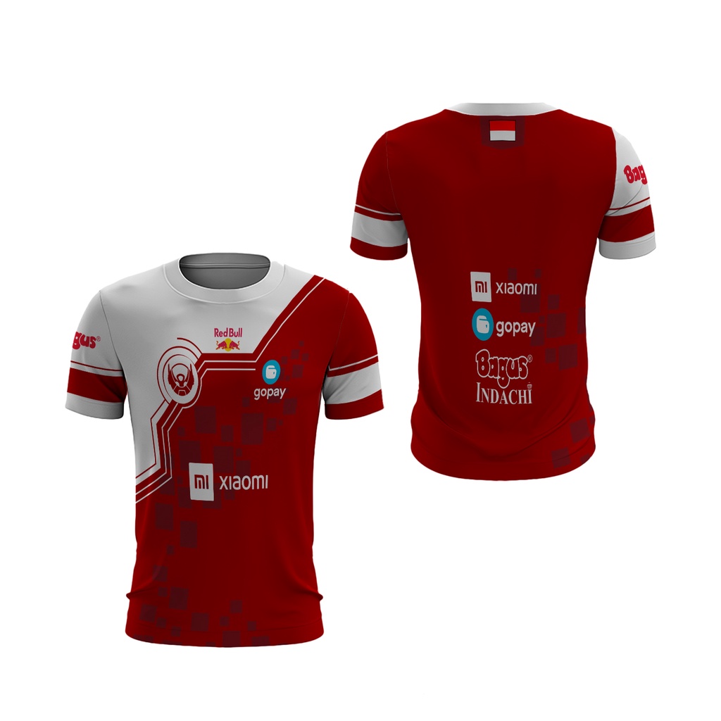 [TiniShop] เสื้อยืด Esports สําหรับผู้ชาย / Full Print ESPORTS TEAM JERSEY / เสื้อยืดทีม Esports