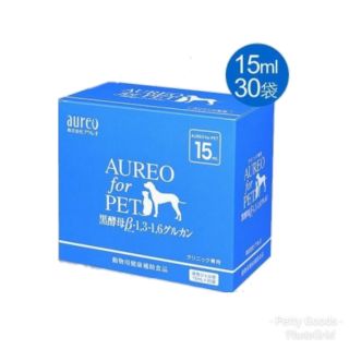 Aureo for Pet อาหารเสริมเพื่อสุขภาพของสัตว์เลี้ยง  15 ml×30 ซอง