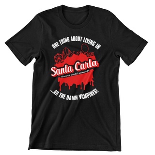 [COD]เสื้อยืด ผ้าฝ้าย 100% พิมพ์ลายกราฟิก Santa Carla Vampires Inspired By The Lost Boys สําหรับผู้ชายS-5XL