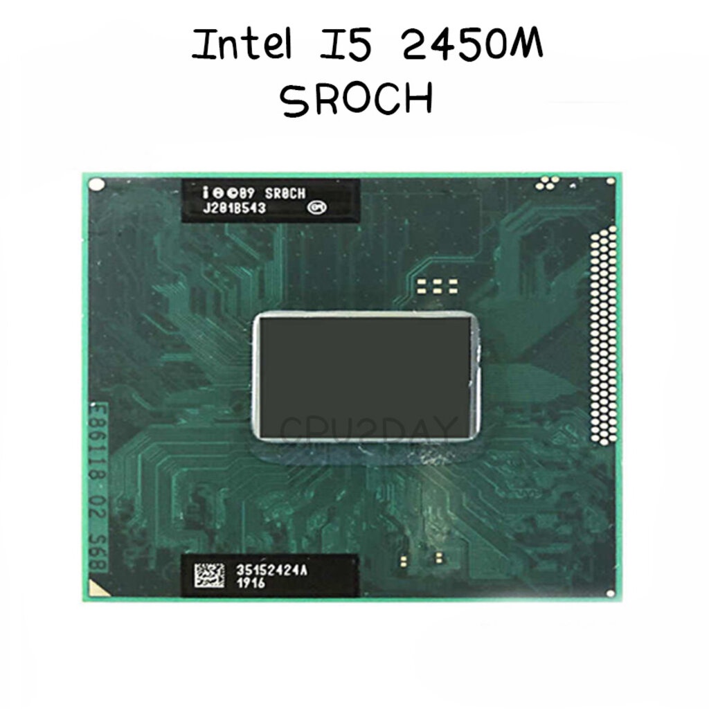 INTEL I5 2450M ซีพียู CPU Intel Notebook I5 2450M SROCH ราคาสุดคุ้ม ...