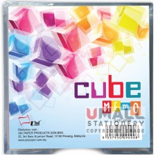 UNI COLOUR MEMO CUBE 4" X 4" (SMC9009)