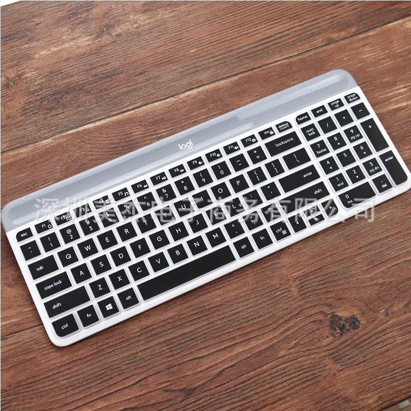 แผ่นซิลิโคนคีย์บอร์ดกันฝุ่นกันฝุ่นสําหรับ Logitech Mk470 K580 Mk 470