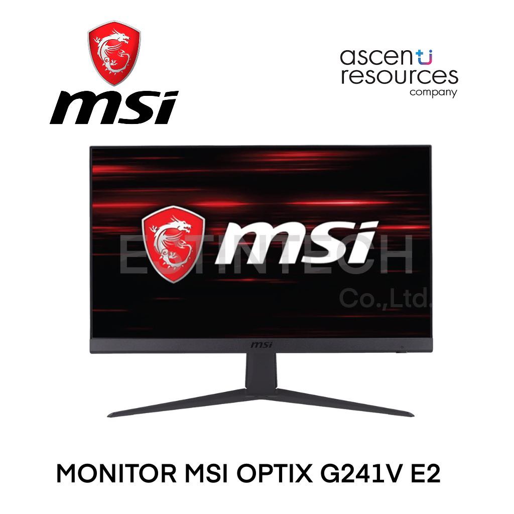 MONITOR (จอมอนิเตอร์) MSI OPTIX G241V E2 23.8" IPS FHD 75Hz ของใหม่ประกัน 3ปี