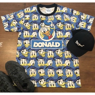 เสื้อ &amp; เดรส ผ้าดาวกระจายลาย Donald