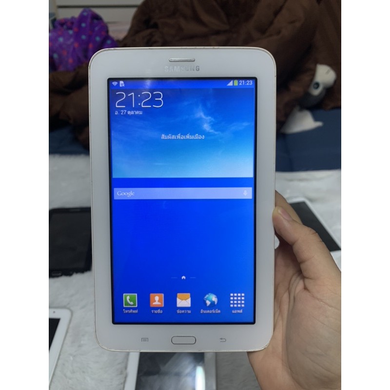 Samsung galaxy tab3 Lite 3G T111 มือ2 เครื่องแท้100% สภาพ95% #โทรได้ #ใส่ซิมเปิดเน็ตได้💯💯
