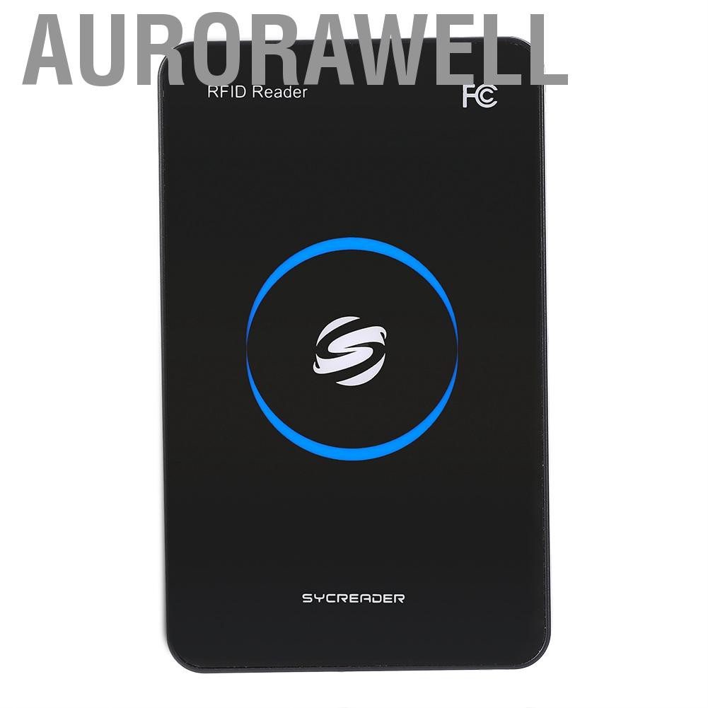 Aurorawell R80C-USB ID/M1 NFC RFID เครื่องอ่านการ์ดอัจฉริยะ 13.56Mhz สําหรับระบบเชื่อมต่อประตู