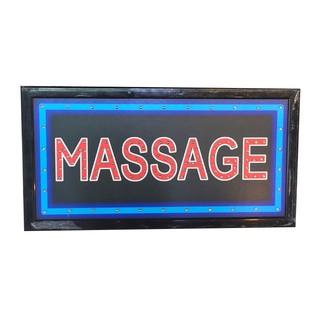 nbc ป้ายไฟ LED Massage ขนาด 50x26 ซม.