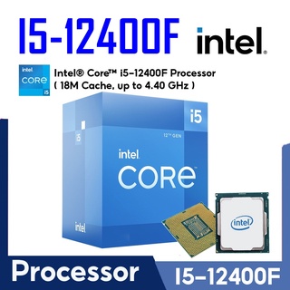 CPU (ซีพียู) INTEL CORE I5-12400F 2.5 GHz (SOCKET LGA 1700) รับประกัน 3 - Y