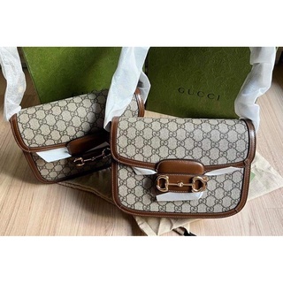 New Gucci Horstbit กล่อง ถุงผ้า การ์ด ริบบิ้น ค่า