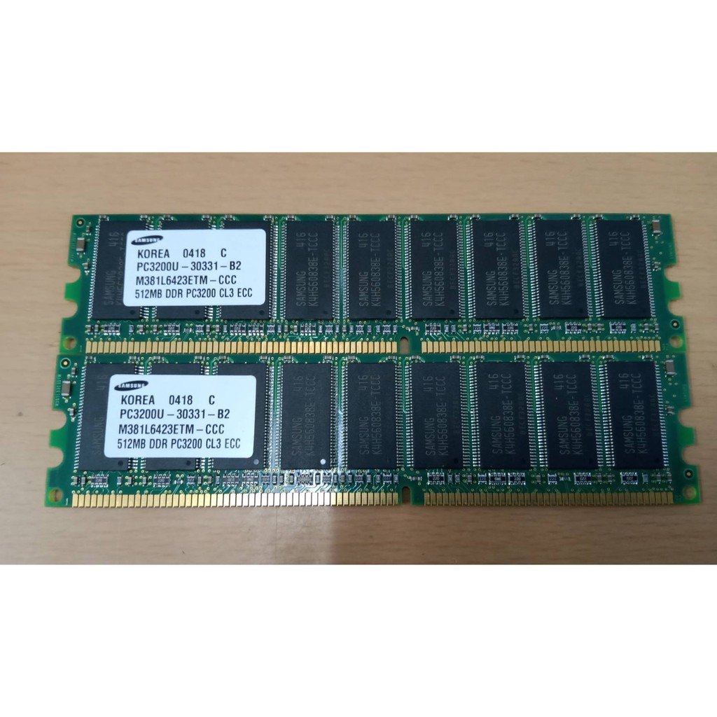 RAM DDR  ECC CL3 For Server มือ2 ยี่ห้อ SAMSUNG