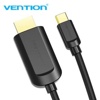 Vention ใหม่ UHD Type-C เป็น HDMI แบบ 4K * 2K สายเคเบิล 3D USB C เป็น HDMI สายสัญญาณเสียงและวิดีโอ CGU